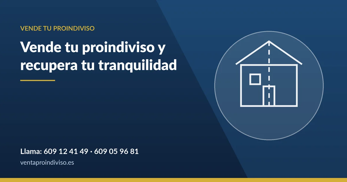 Venta de proindiviso: te compro tu parte al contado en toda España